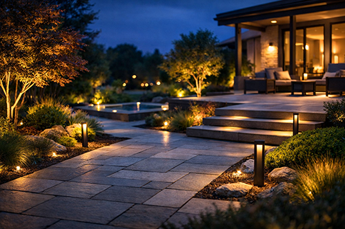 Подсветка участка