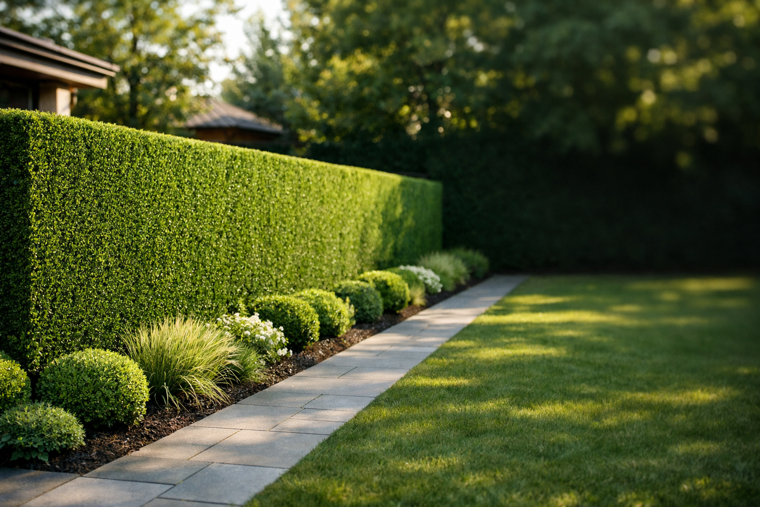 Формирование живой изгороди